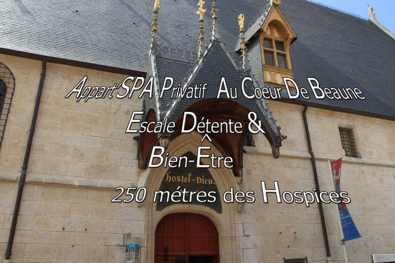 Appart' Spa et Sauna Privatif Au Cœur De Beaune Exterior foto